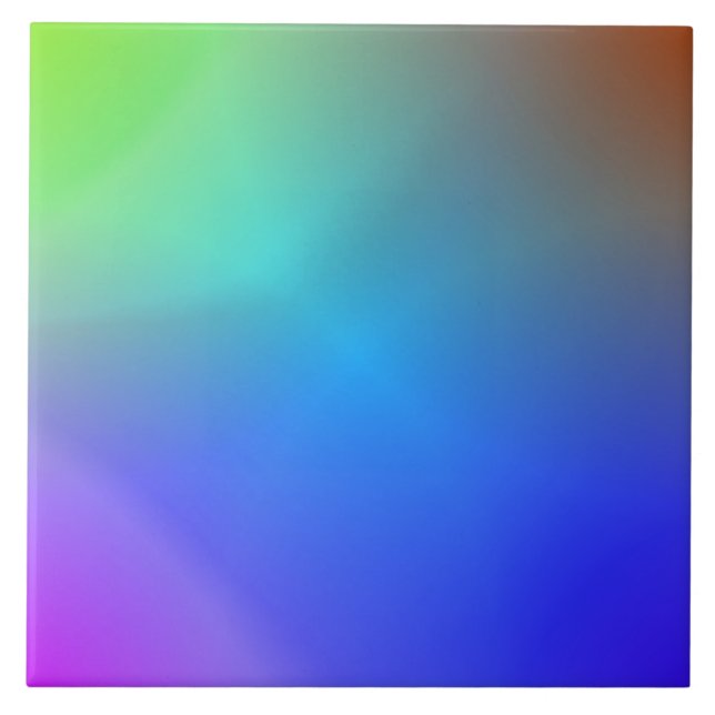 Färg-blandning 2-panel kakelplatta (Framsidan)