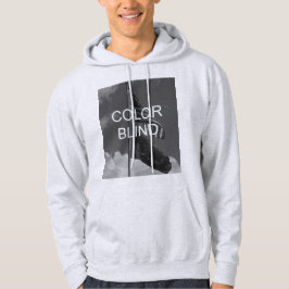 Färg Blind Greyscale Flaggor Hoodie