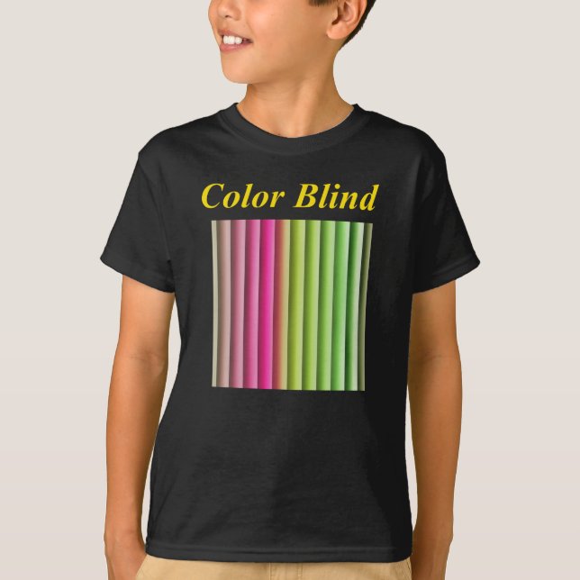 Färg Blind T Shirt (Framsida)