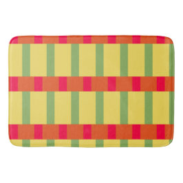 Färg-block 3 badrumsmatta