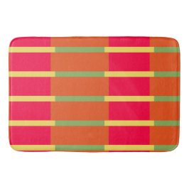 Färg-block 3 badrumsmatta