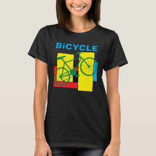 Färg Block Bike T Shirt