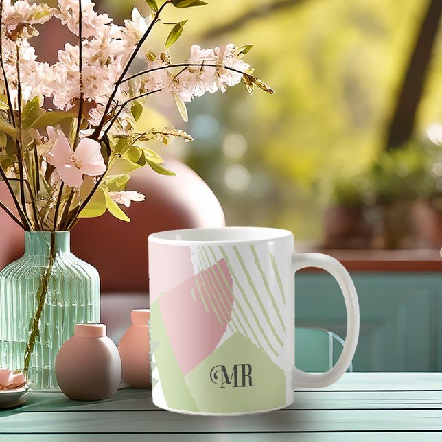Färg Block Bröllop, Groom Vår, ID740 Kaffemugg (Skapare uppladdad)