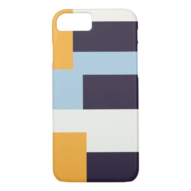 Färg block iPhone 8/7 Fodral Case-Mate iPhone Skal (Baksida)