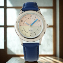 Färg Block Kids Watch - Personlig Time Telling