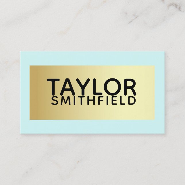 färg block visitkort (Framsida)