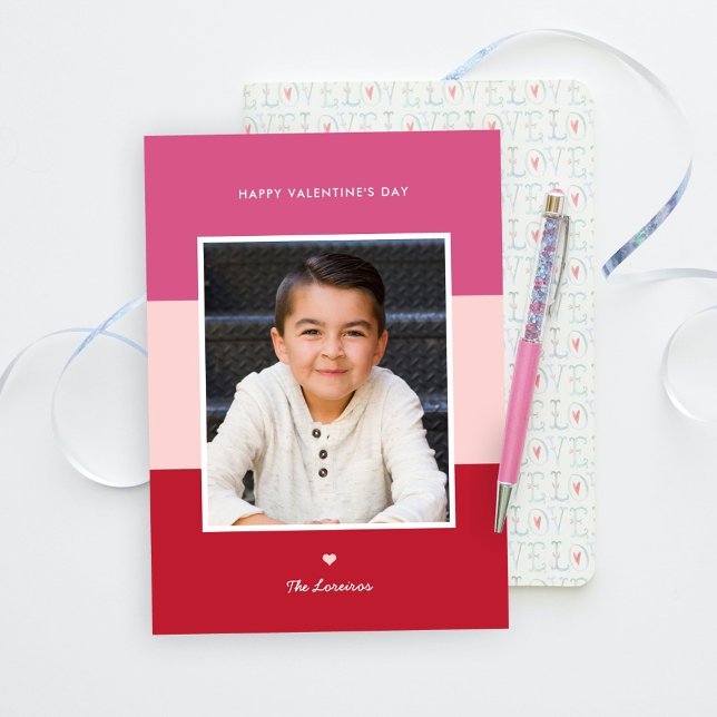 Färg blockerar redigerbart kort för alla hjärtans  (Skapare uppladdad)