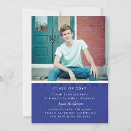 Färg Blocket Studenten Inbjudan