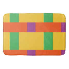 Färg Blocks Badrumsmatta