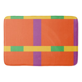 Färg Blocks Badrumsmatta