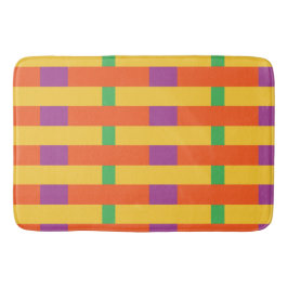 Färg Blocks Badrumsmatta