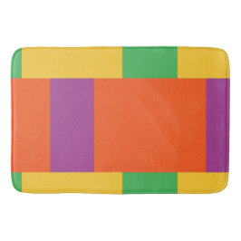 Färg Blocks Badrumsmatta