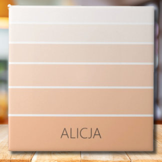 Färg Blocks Peach Fuzz | ELEGANT NAMN Kakelplatta
