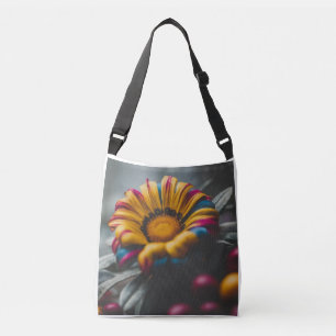 Färg Blommigt och Lucky Charm Design Axelväska