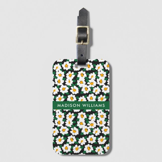 Färg Blommor - resgodsmarkeringar Bagagebricka (Framsida vertikal)