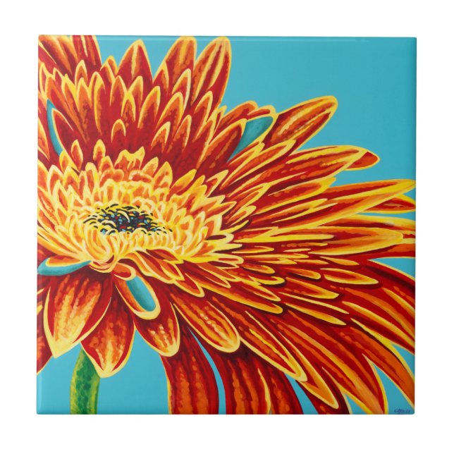 Färg Burks I Kakelplatta (Framsidan)