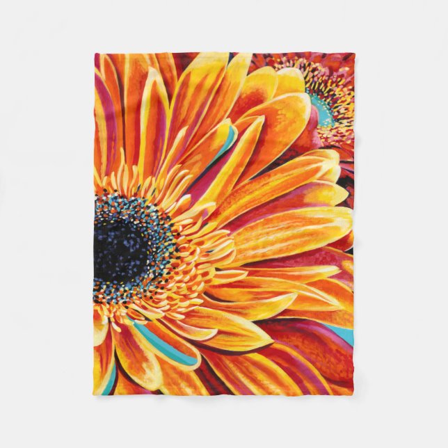 Färg Burks II Fleecefilt (Framsidan)