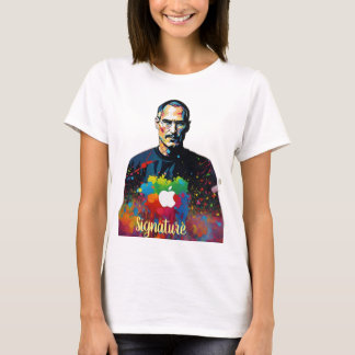 Färg Burst Apple Logotyp Tee