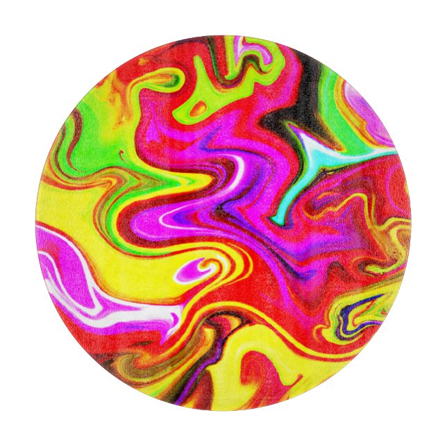 Färg Burst Mönster (Framsidan)