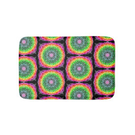 Färg Burst Rainbow Prism Mandala Badrumsmatta