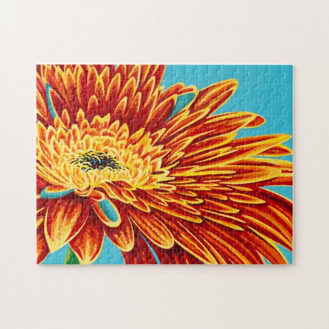 Färg Bursts I Pussel (Horisontell)