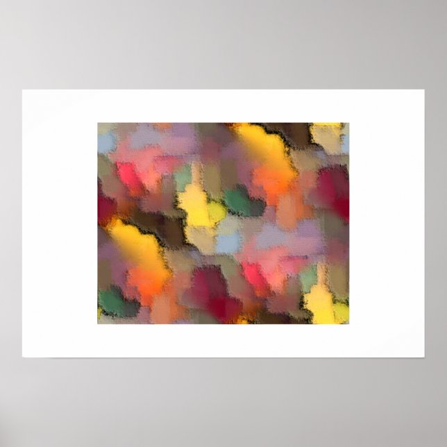 Färg Canvas Poster (Framsidan)