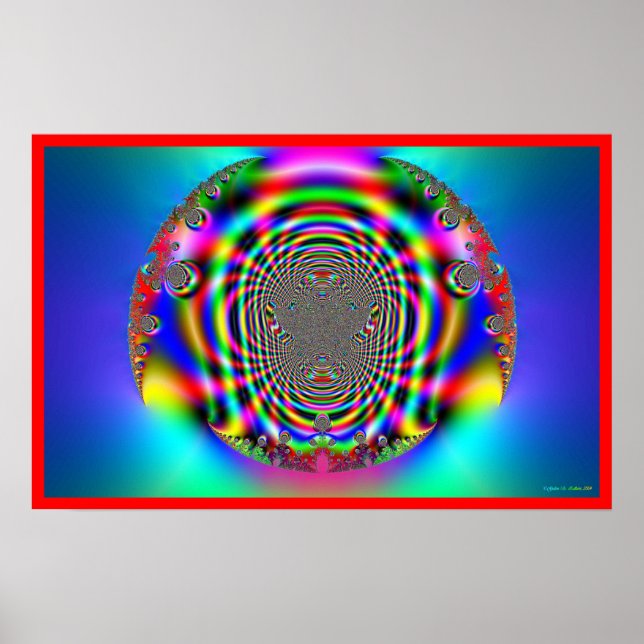 Färg Carnival. Poster (Framsidan)