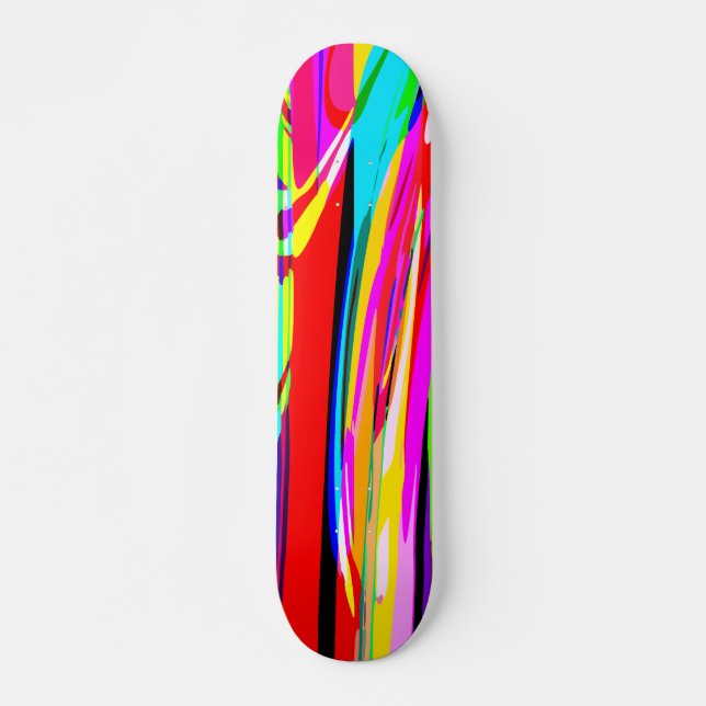 Färg Cascade Skateboard Bräda 19,5 Cm (Framsida)