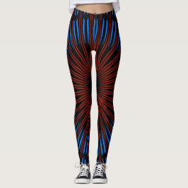 Färg Chakra Leggings