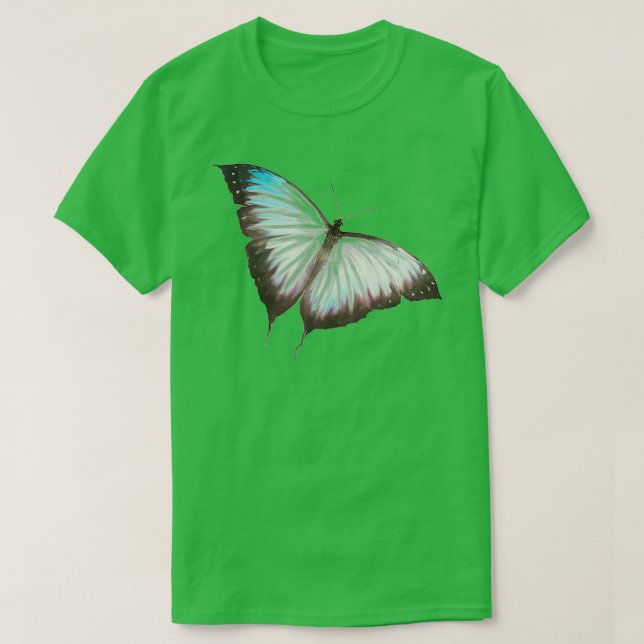 Färg Changing Butterfly T Shirt (Design framsida)