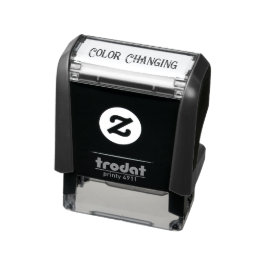 Färg Changing Frimärke Självfärgande Stämpel