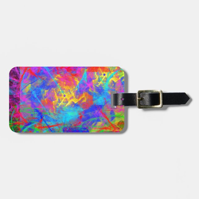 Färg Chaos Bagagebricka (Horisontell Framsida)