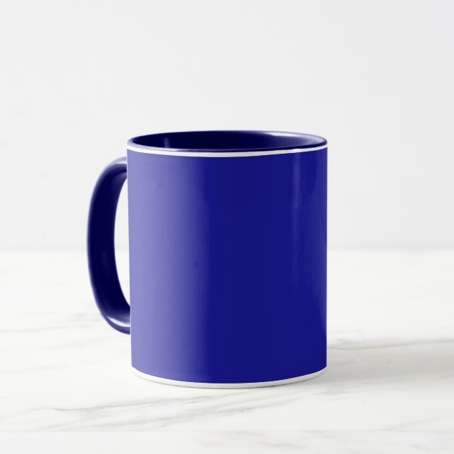 Färg Cobalt Blue Mugg (Framsida vänster)