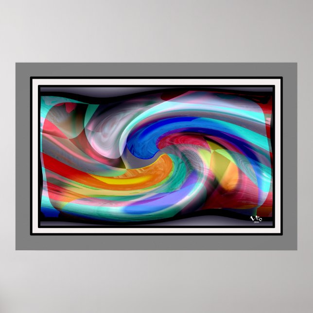 FÄRG COLLIDE #05A/511 POSTER (Framsidan)