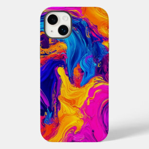 Färg Dance Abstrakt Swirl iPhone/iPad Case