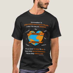 Färg den globala Orangen...RSD/CRPS T-Shirt