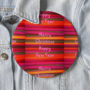 Färg Design för god jul Gott nytt år Knapp