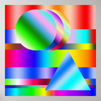 Färg Dessert Poster