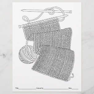 FÄRG: DIN EGEN ARBETA PÅ Sticka-färgningssidan