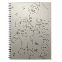 Färg din egen astronaut