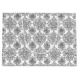 Färg-Din egen Chrysanthemum Design Mönster