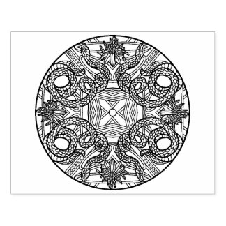 Färg din egen färgning av Bok Design Snake Stämpel