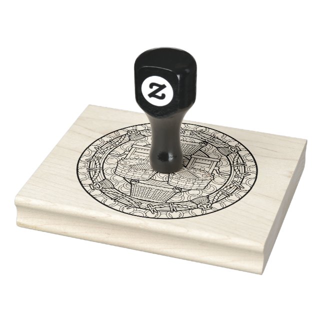 Färg din egen färgning av Bok Design Tvätt Stämpel (Stämpel)