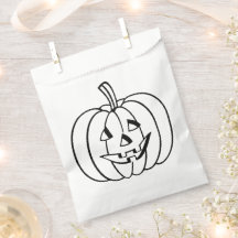 Färg-Din egen Jack-O-Lantern Halloween Pumpkin