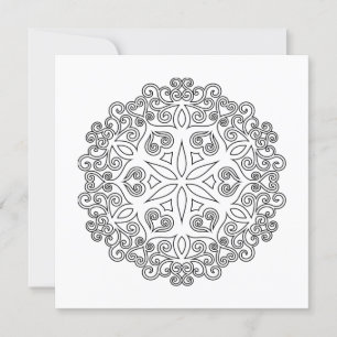 Färg Din egen MANDALA - DIY Coloring Bok 2