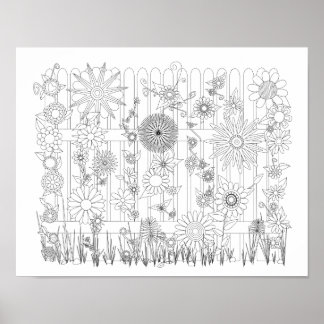 Färg din egen Poster