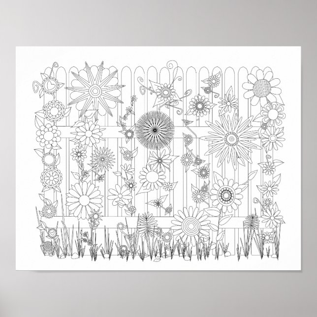 Färg din egen Poster (Framsidan)