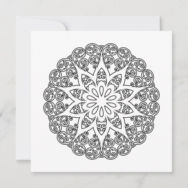 Färg Ditt eget MANDALA - DIY Coloring Bok 1 (Framsida)