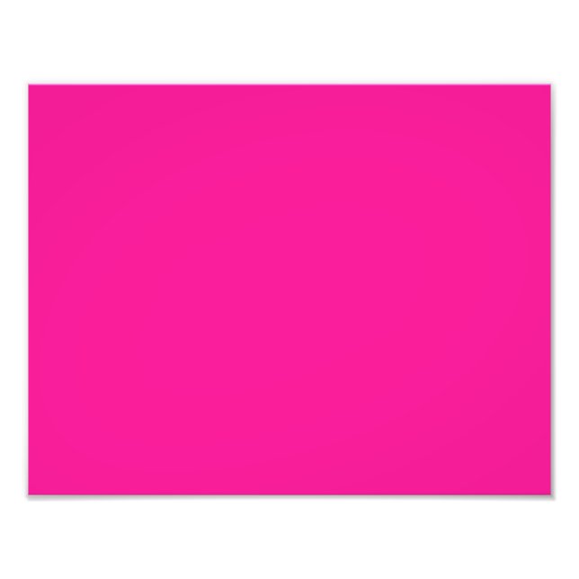 färg djupt rosa fototryck (Framsidan)