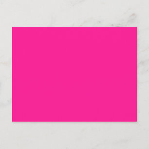 färg djupt rosa vykort